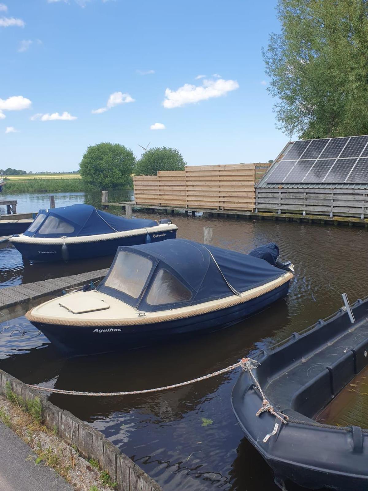 Hotel Boat Stoer - Inclusief Sloep à Jutrijp Extérieur photo